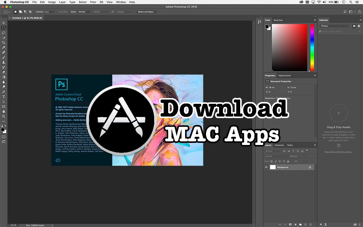 Adobe Photoshop Free Download For Mac 2017\